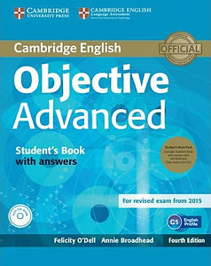 Objective Advanced Student's Book Pack (Student's Book with Answers with CD-ROM and Class Audio CDs (2)), 4th