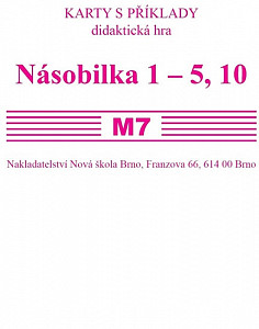 Sada kartiček M7 - násobilka 1-5,10