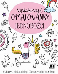 Jednorožci - Vyskakovací omalovánky