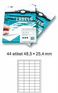 Etikety EUROLABELS - 44 etiket na A4 (100 ks), 140g