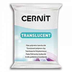 CERNIT TRANSLUCENT 56g bílá glitter