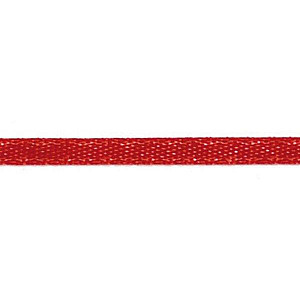 Saténová stuha červená 3 mm x 10 m