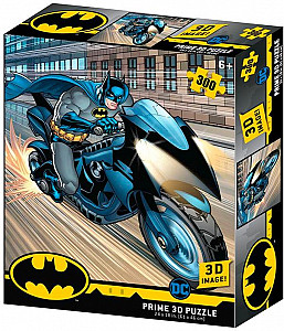 3D Puzzle - Batcycle / 300 dílků
