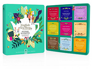 English Tea Shop Prémiová dárková plechová kazeta s bio čaji Ultimate collection 136 g, 72 ks