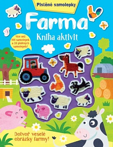 Plstěné samolepky - Farma - kniha aktivit