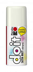 Marabu Akrylová barva Satin Matt ve spreji 150ml - bílá matná