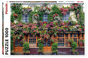 Puzzle Churchill Pub in London / 1000 dílků