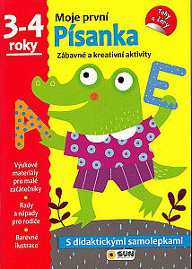 Písanka - 3-4 roky - samolepky (Moje první písanka)