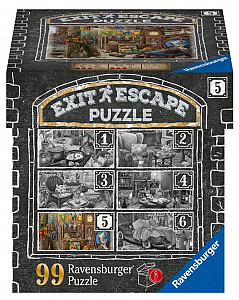 Ravensburger Puzzle Exit - Podkroví 99 dílků