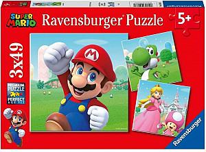 Ravensburger Puzzle - Super Mario 3x49 dílků