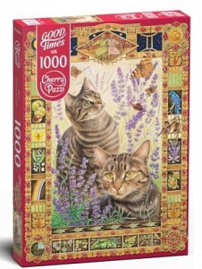 Cherry Pazzi Puzzle - Kočky 1000 dílků