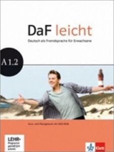 DaF leicht A1.2 Kurs/Arbeitsbuch + DVD-Rom