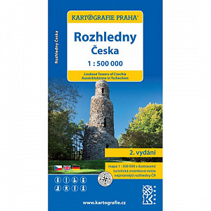 Rozhledny Česka 1:500 000