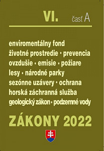 Zákony VI-A/2022 – životné prostredie