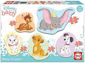 Baby puzzle Disney zvířata 2, 5v1