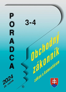 Poradca 3-4/2024 – Obchodný zákonník s komentárom