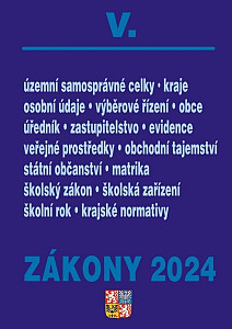 Zákony V 2024 – Veřejná správa, Školství