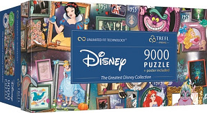 Puzzle UFT Disney V průběhu let 9000 dílků