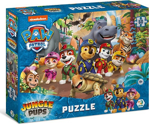 Puzzle Tlapková patrola: Jungle Pups 60 dílků