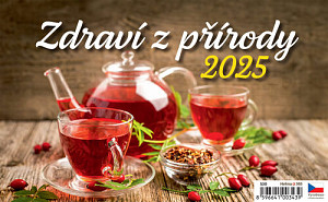 Kalendář stolní 2025 - Zdraví z přírody 14denní