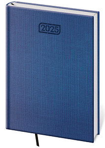 Diář 2025 Zephir týdenní A5 modrá