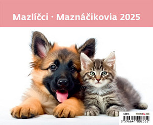 Kalendář stolní 2025 - MiniMax Mazlíčci / Maznáčikovia