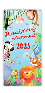 Kalendář nástěnný 2025 - Rodinný plánovač