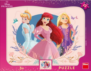 Puzzle 12 Princezny deskové
