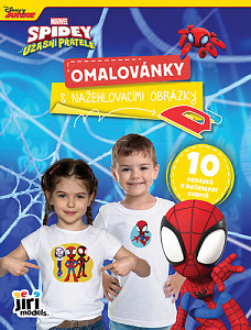 Omalovánky s nažehlovacími obrázky Spidey