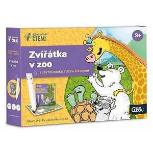 Elektronická Albi tužka 2.0. s knihou Zvířátka v zoo