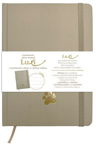 Notes Luxi linky A5 lamino moka