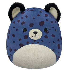 Squishmallows Modrý gepard s chlupatým bříškem Spotts 30 cm