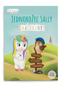 Jednorožec Sally Omaľovánky