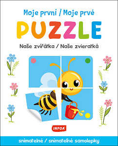 Moje první puzzle - Naše zvířátka / Moje prvé puzzle - Naše zvieratká