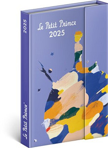 Diář 2025: Malý princ - týdenní, magnetický, 11 × 16 cm