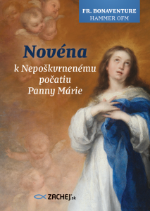 E-kniha Novéna k Nepoškvrnenému počatiu Panny Márie