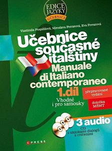 E-kniha Učebnice současné italštiny, 1. díl + 3 audio CD