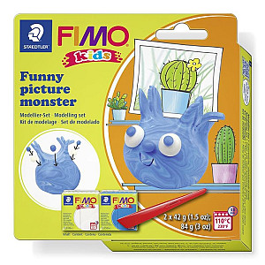 FIMO sada kids Funny - Modrá příšera