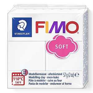 FIMO soft 57g - bílá