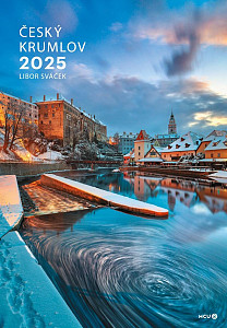 Kalendář 2025 Český Krumlov - nástěnný na výšku