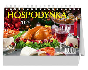 Kalendář 2025 Hospodyňka, stolní, 23 x 14 cm