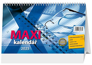 Kalendář 2025 Maxi, stolní, 29,7 x 18 cm