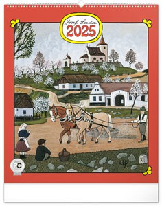 Kalendář 2025 nástěnný: Josef Lada, 48 × 56 cm