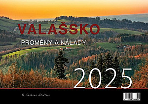 Kalendář 2025 Valašsko/Proměny a nálady - nástěnný