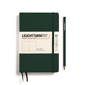 Leuchtturm1917 Zápisník Forest Green Paperback B6+ čistý