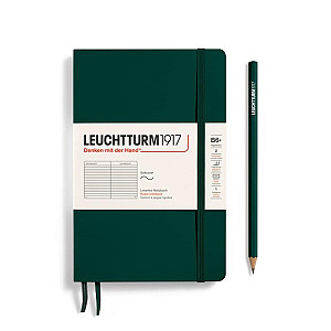 Leuchtturm1917 Zápisník Forest Green Softcover B6+ linkovaný