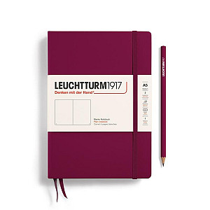 Leuchtturm1917 Zápisník Port Red Medium A5 čistý