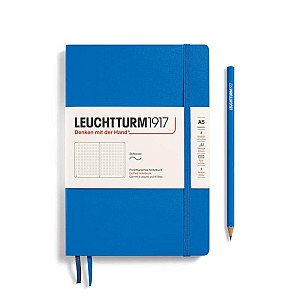 Leuchtturm1917 Zápisník Sky Softcover A5 tečkovaný