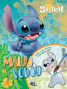 Maluj vodou A4 Lilo & Stitch