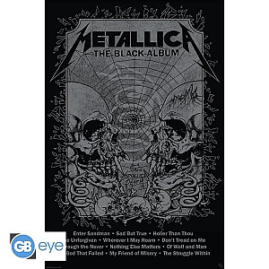 Metallica Plakát Maxi - Black Album 91,5 x 61 cm